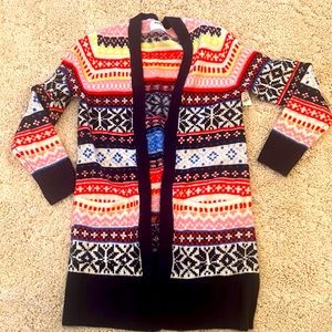Multi color cardigan